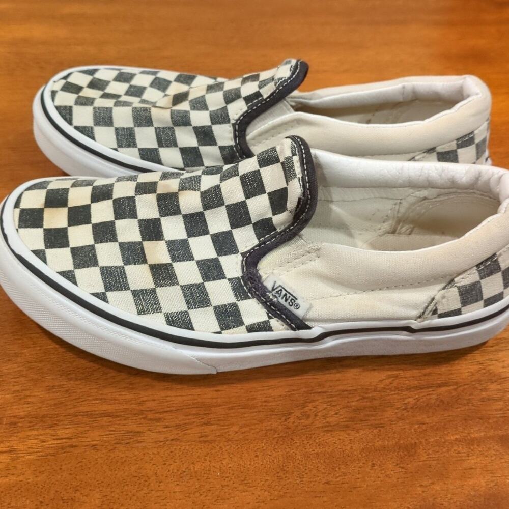 Vans Classic Slip On Checkerboard Big kids size 3